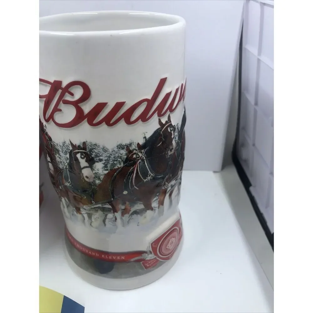 Budweiser Holiday Stein Collection 2011 